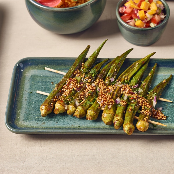 Terra Porcelain Aqua Green Narrow Rectangular Platter 27 x 12.5cm - Pack of 6 2 Terra Porcelain Aqua Green Narrow Rectangular Platter 27 x 12.5cm - Pack of 6 - Image 2