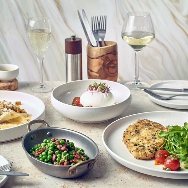 Sereno Porcelain Alto Coupe Plate 28.5cm - Pack of 6 3 Sereno Porcelain Alto Coupe Plate 28.5cm - Pack of 6 - Image 3