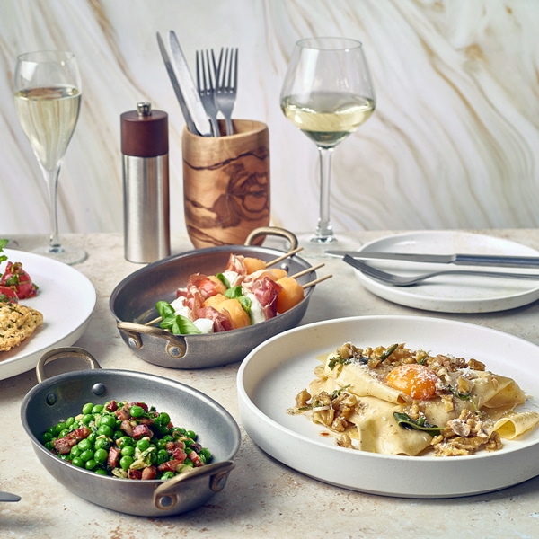 Sereno Porcelain Alto Presentation Plate 24.5cm - Pack of 6 4 Sereno Porcelain Alto Presentation Plate 24.5cm - Pack of 6 - Image 4