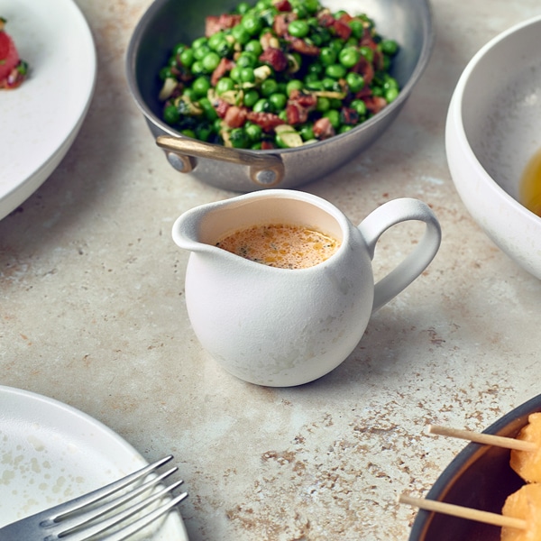 Sereno Porcelain Alto Jug 14cl/4.9oz - Pack of 6 2 Sereno Porcelain Alto Jug 14cl/4.9oz - Pack of 6 - Image 2