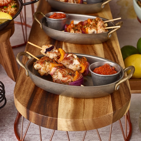 GenWare Copper Crown Buffet Riser 10cm 5 GenWare Copper Crown Buffet Riser 10cm - Image 5