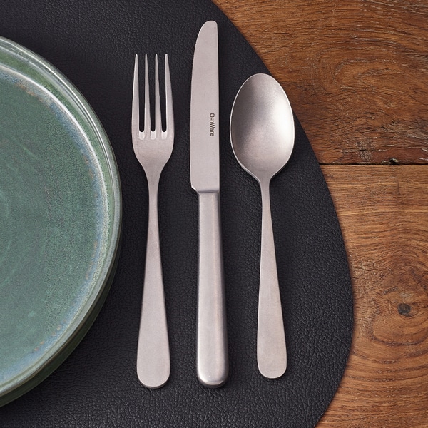 GenWare Palermo Vintage Dessert Fork 18/10 - Pack of 12 5 GenWare Palermo Vintage Dessert Fork 18/10 - Pack of 12 - Image 5