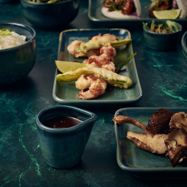 Terra Porcelain Aqua Green Jug 9cl/3oz - Pack of 12 3 Terra Porcelain Aqua Green Jug 9cl/3oz - Pack of 12 - Image 3