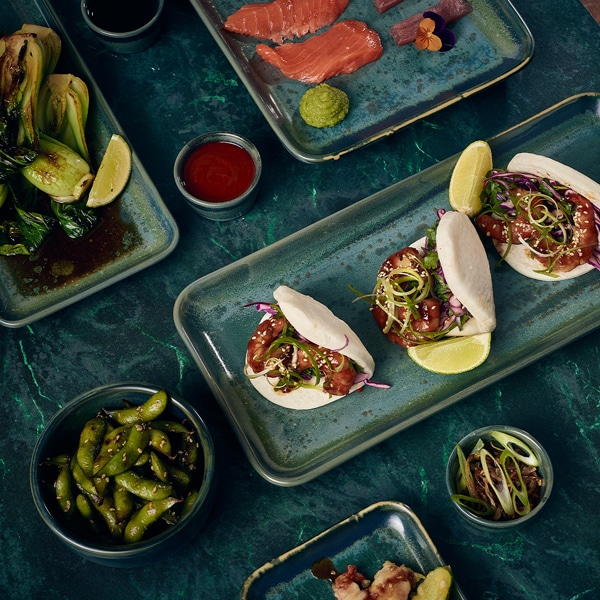 Terra Porcelain Aqua Green Round Bowl 11.5cm - Pack of 6 3 Terra Porcelain Aqua Green Round Bowl 11.5cm - Pack of 6 - Image 3