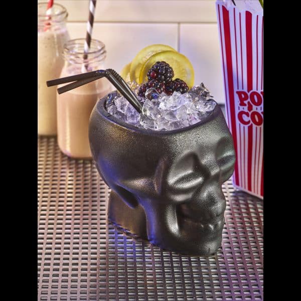 Genware Cast Iron Effect Skull Tiki Mug 80cl/ 28.15oz - Pack of 6 4 Genware Cast Iron Effect Skull Tiki Mug 80cl/ 28.15oz - Pack of 6 - Image 4