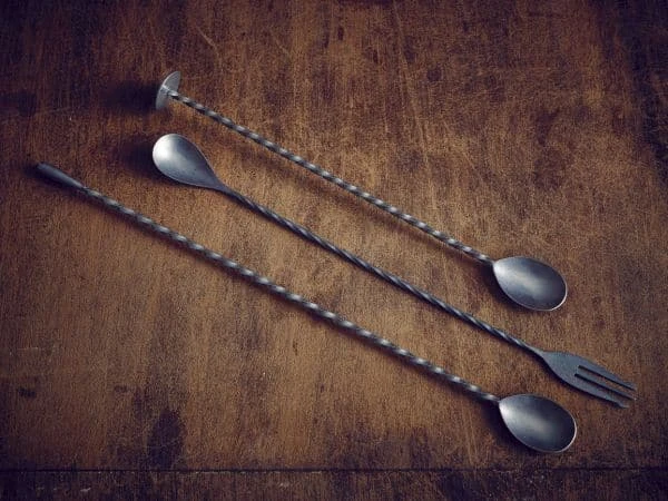 Vintage Fork End Bar Spoon 32cm - Pack of 1 3 Vintage Fork End Bar Spoon 32cm - Pack of 1 - Image 3