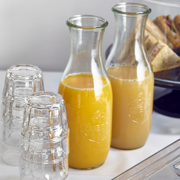 WECK Juice Jar 1L/ 35.2oz 6cm (Dia) - Pack of 6 2 WECK Juice Jar 1L/ 35.2oz 6cm (Dia) - Pack of 6 - Image 2