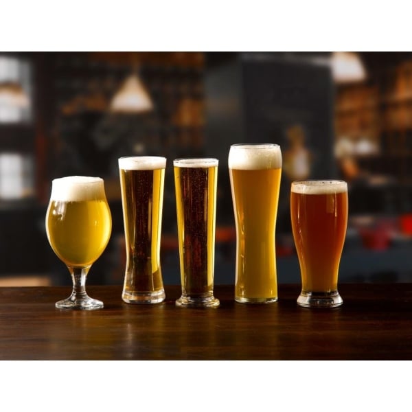 Angelina Tulip Stemmed Beer Glass 57cl/ 20oz - Pack of 6 2 Angelina Tulip Stemmed Beer Glass 57cl/ 20oz - Pack of 6 - Image 2