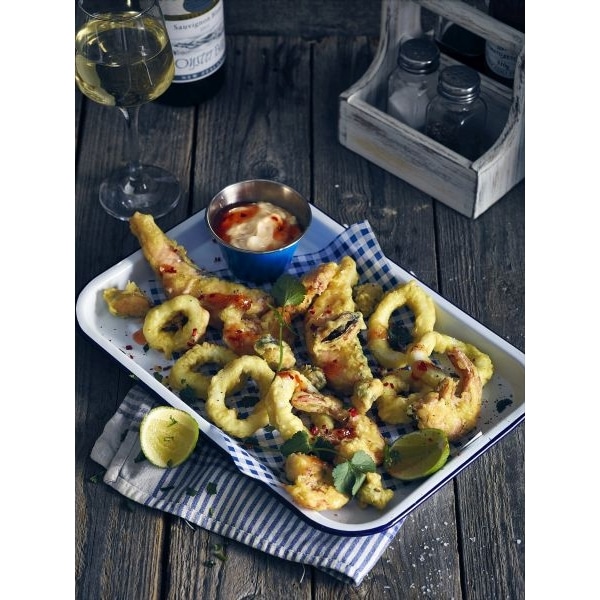 Small White Wooden Table Caddy 2 Small White Wooden Table Caddy - Image 2