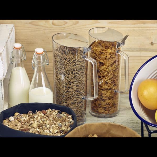 Polycarbonate Cereal Jug 1.8L/ 63.25oz 3 Polycarbonate Cereal Jug 1.8L/ 63.25oz - Image 3