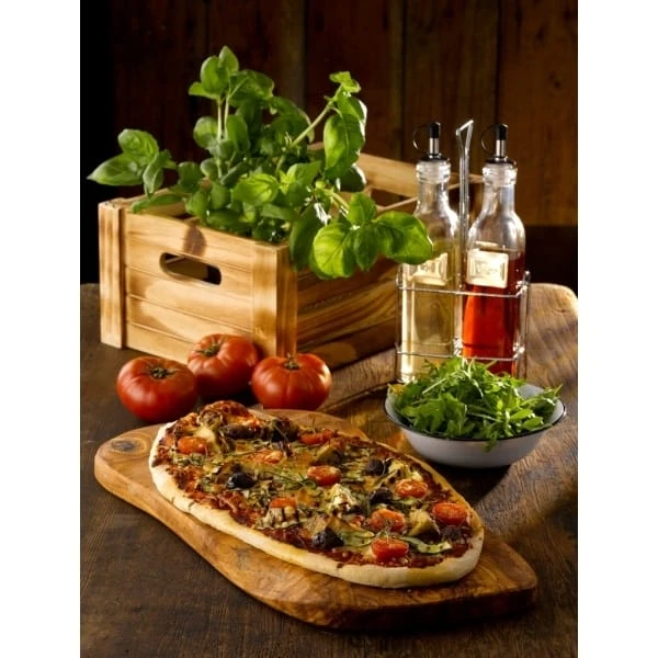 Square Glass Oil & Vinegar With Chrome Stand - Pack of 1 3 Square Glass Oil & Vinegar With Chrome Stand - Pack of 1 - Image 3