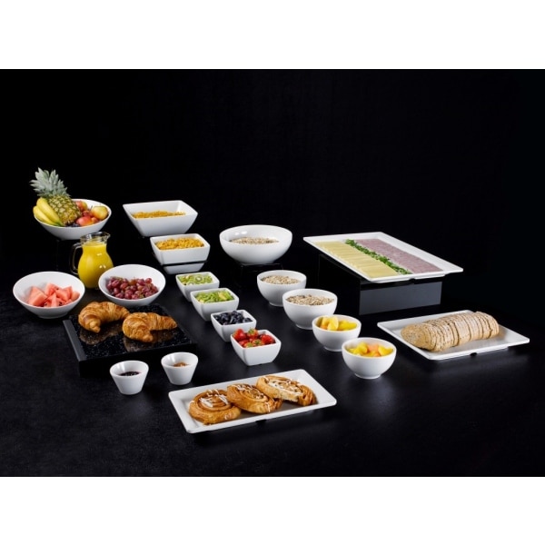 Genware Black Anti-Slip Buffet Riser 18 x 8cm 2 Genware Black Anti-Slip Buffet Riser 18 x 8cm - Image 2