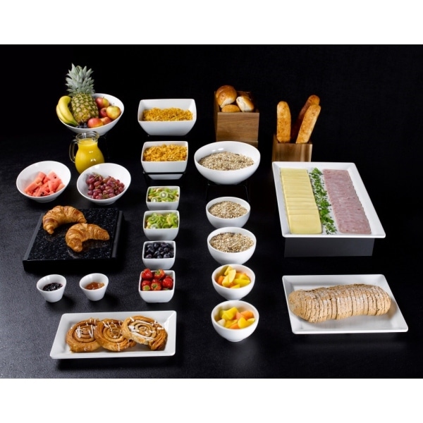 Genware Black Anti-Slip Buffet Riser 18 x 8cm 3 Genware Black Anti-Slip Buffet Riser 18 x 8cm - Image 3