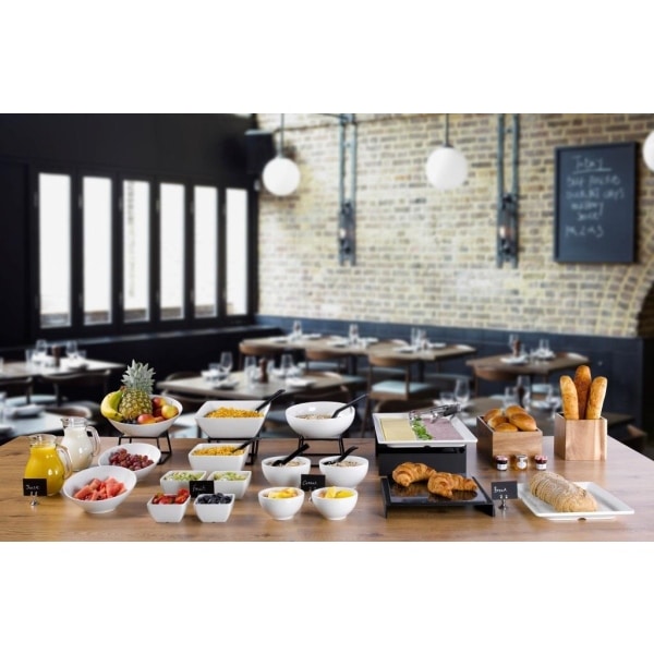 Genware Black Anti-Slip Buffet Riser 18 x 8cm 4 Genware Black Anti-Slip Buffet Riser 18 x 8cm - Image 4