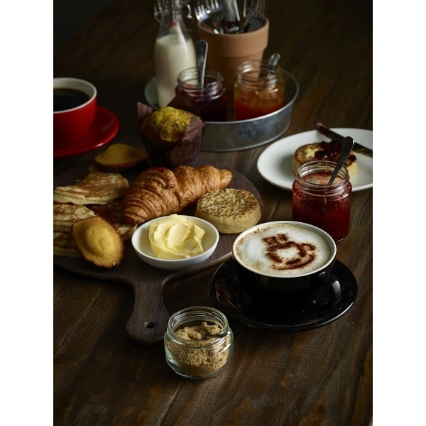 Wood Effect Melamine Paddle Board Round 17" 2 Wood Effect Melamine Paddle Board Round 17" - Image 2