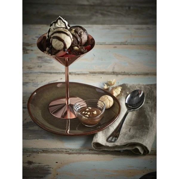 Copper Martini Glass 24cl/ 8.5oz - Pack of 1 3 Copper Martini Glass 24cl/ 8.5oz - Pack of 1 - Image 3