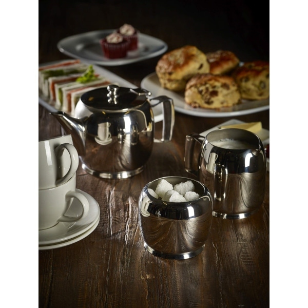 GenWare Stainless Steel Premier Milk Jug 35cl/ 12oz 3 GenWare Stainless Steel Premier Milk Jug 35cl/ 12oz - Image 3