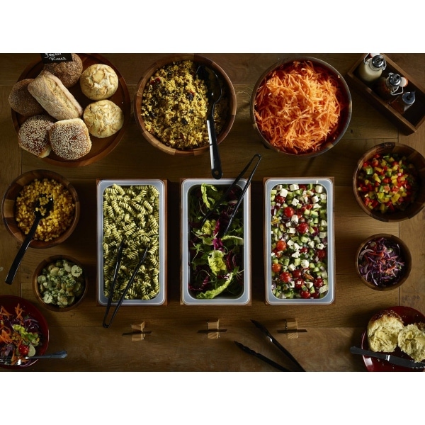 1/3 -Polypropylene GN Pan 100mm Clear - Pack of 6 3 1/3 -Polypropylene GN Pan 100mm Clear - Pack of 6 - Image 3