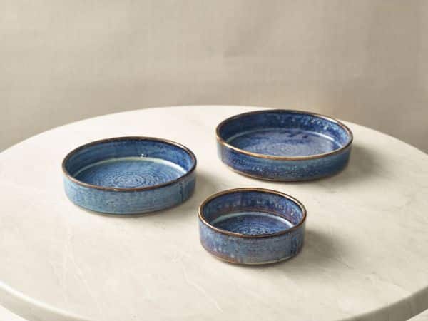 Terra Porcelain Aqua Blue Presentation Bowl 13cm - Pack of 6 2 Terra Porcelain Aqua Blue Presentation Bowl 13cm - Pack of 6 - Image 2