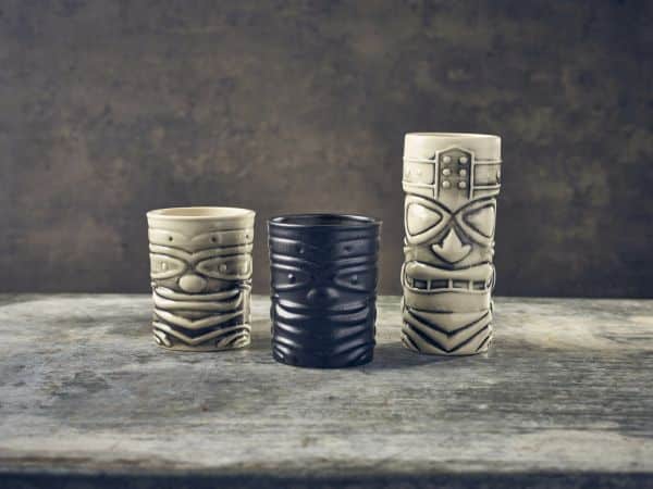 Genware White Tiki Mug 40cl/ 14oz - Pack of 4 3 Genware White Tiki Mug 40cl/ 14oz - Pack of 4 - Image 3