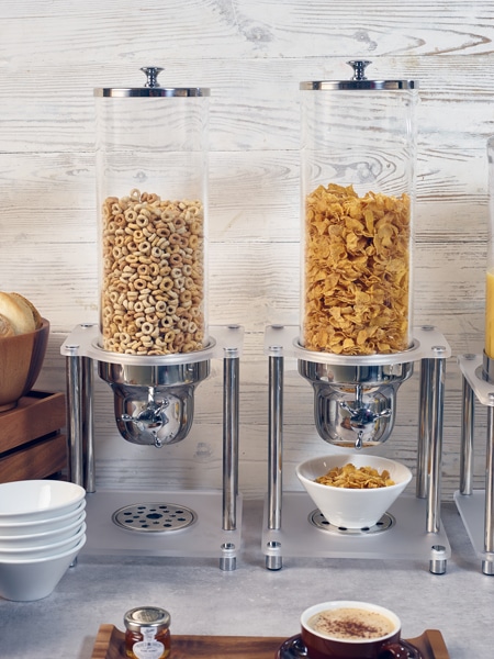 GenWare Acrylic Base Cereal Dispenser 3.7L 2 GenWare Acrylic Base Cereal Dispenser 3.7L - Image 2