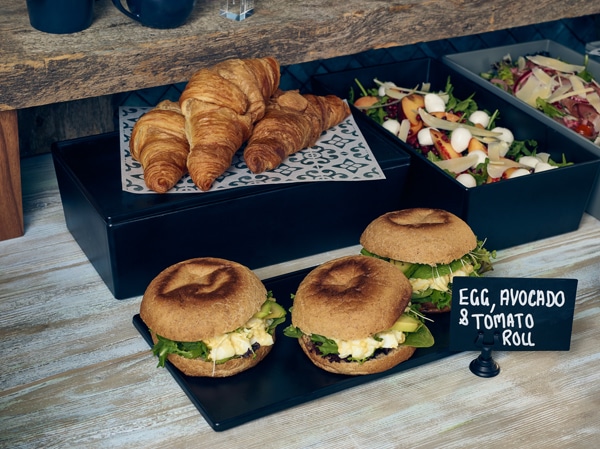 GenWare Matt Black Melamine Buffet Box GN 1/3 3 GenWare Matt Black Melamine Buffet Box GN 1/3 - Image 3