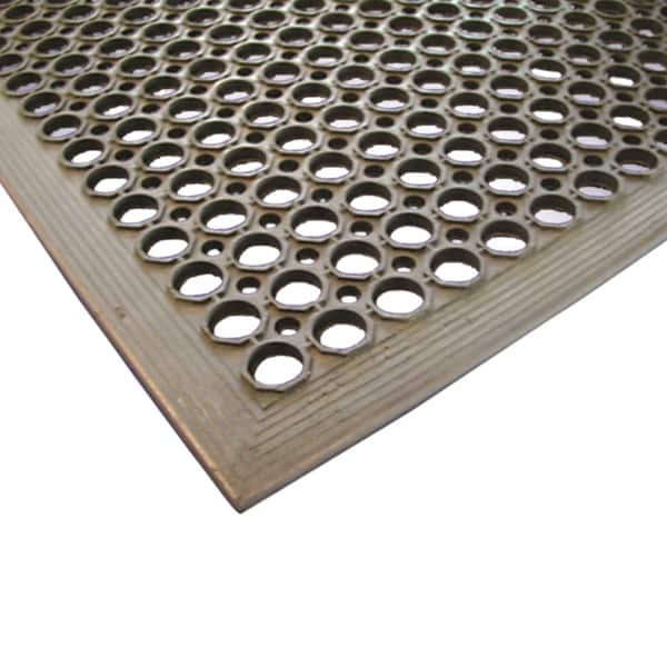 Black Rubber Kitchen Mat 90 x 150 x 1.2cm