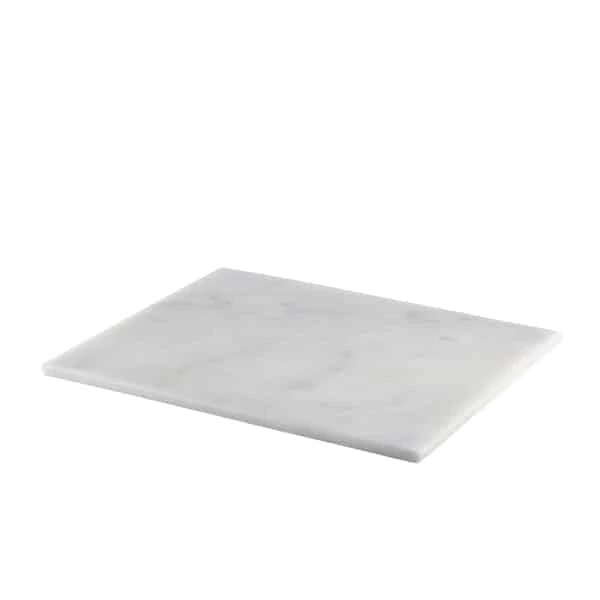 White Marble Platter 32x26cm GN 1/2 - Pack of 1 1 White Marble Platter 32x26cm GN 1/2 - Pack of 1