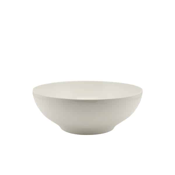 White Melamine Round Buffet Bowl 35.5cm