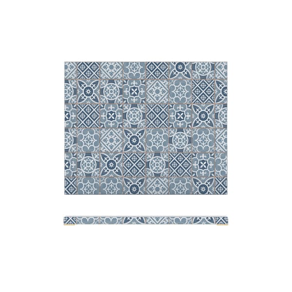 Blue Marrakesh Melamine GN 1/2 Slab 32.5 x 26.5cm - Pack of 1