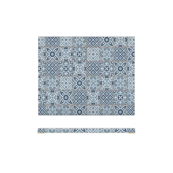 Blue Marrakesh Melamine GN 1/2 Slab 32.5 x 26.5cm - Pack of 1 1 Blue Marrakesh Melamine GN 1/2 Slab 32.5 x 26.5cm - Pack of 1