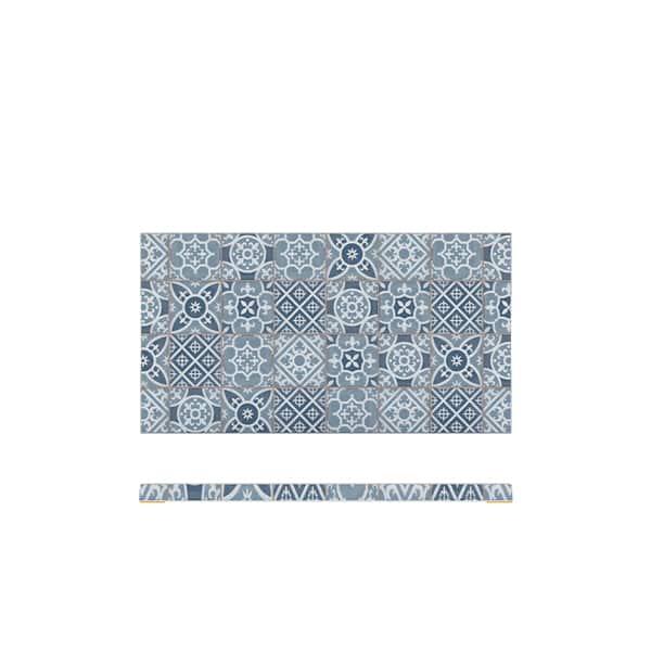 Blue Marrakesh Melamine GN 1/3 Slab 32.5 x 17.6cm