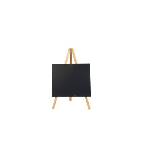 Mini Chalkboard Easel 24 X 11.5cm Wood Pk3 - Pack of 1 1 Mini Chalkboard Easel 24 X 11.5cm Wood Pk3 - Pack of 1