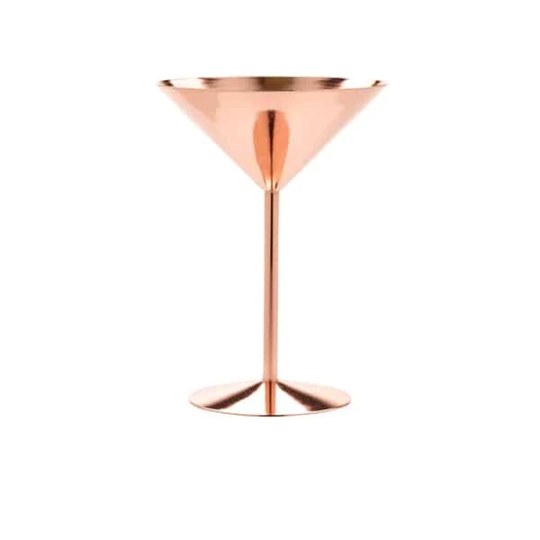Copper Martini Glass 24cl/ 8.5oz - Pack of 1 1 Copper Martini Glass 24cl/ 8.5oz - Pack of 1