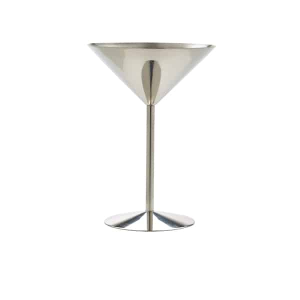 Stainless Steel Martini Glass 24cl/ 8.5oz