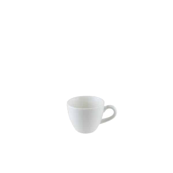 Matt White Rita Coffee Cup 8cl - Pack of 6