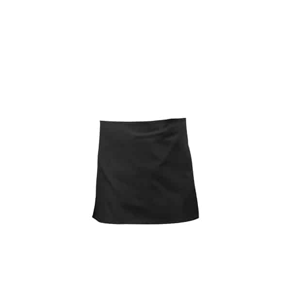 Black Short Apron 70cm x 37cm
