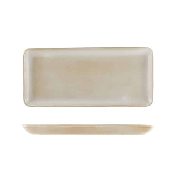 Terra Stoneware Antigo Barley Narrow Rectangular Platter 31 x 14cm - Pack of 6