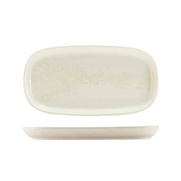 Sereno Porcelain Alto Rectangular Platter 30 x 15.5cm - Pack of 6
