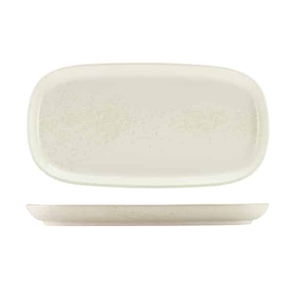 Sereno Porcelain Alto Rectangular Platter 35 x 18cm - Pack of 3