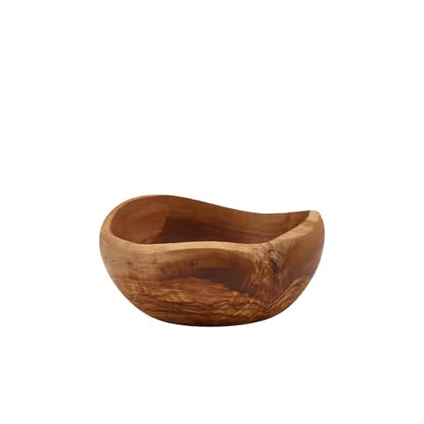 GenWare Olive Wood Rustic Bowl 15cm - Pack of 6 2 GenWare Olive Wood Rustic Bowl 15cm - Pack of 6 - Image 2