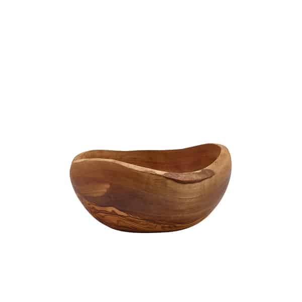 GenWare Olive Wood Rustic Bowl 15cm - Pack of 6 3 GenWare Olive Wood Rustic Bowl 15cm - Pack of 6 - Image 3