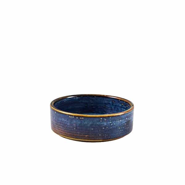 Terra Porcelain Aqua Blue Presentation Bowl 13cm - Pack of 6