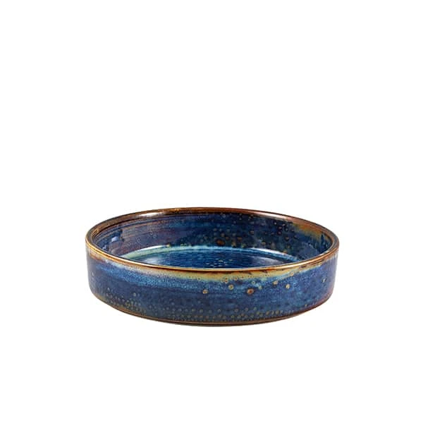 Terra Porcelain Aqua Blue Presentation Bowl 18cm - Pack of 6 1 Terra Porcelain Aqua Blue Presentation Bowl 18cm - Pack of 6
