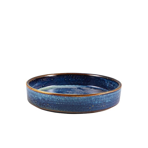 Terra Porcelain Aqua Blue Presentation Bowl 20.5cm - Pack of 6