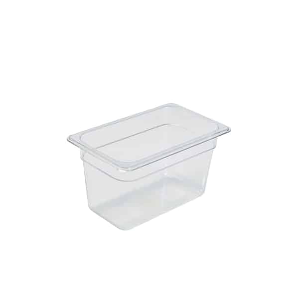1/4 -Polycarbonate GN Pan 150mm Clear