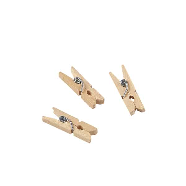 Miniature Wooden Pegs 2.5cm/ 1" - Pack of 1000