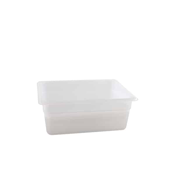 GN12-Polypropylene GN Pan 100mm Clear - Pack of 6