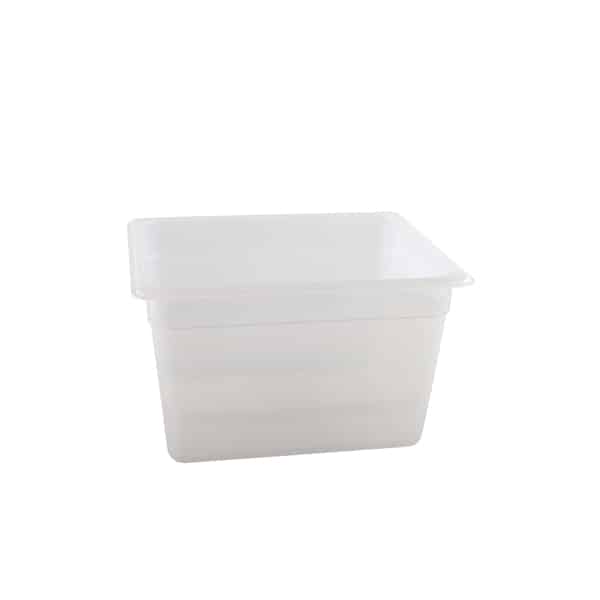 1/2 -Polypropylene GN Pan 200mm Clear - Pack of 6