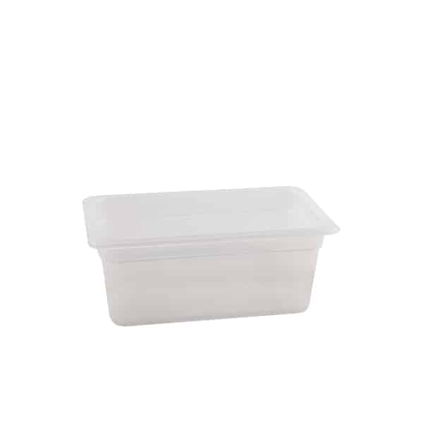 1/3 -Polypropylene GN Pan 150mm Clear - Pack of 6